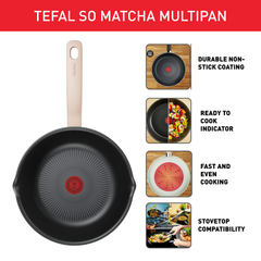 Chảo sâu lòng Tefal So Matcha 24cm/28cm - G1796695 G1796495 ảnh 2