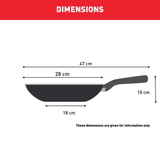  Chảo xào chống dính vân đá cao cấp Tefal Delight G2931902, 28cm 