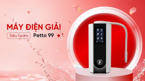 Máy lọc nước điện giải ion kiềm Fuji Smart Petto 99 9 tấm điện cực