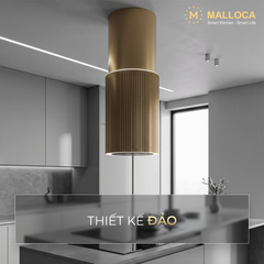 Máy hút mùi đảo 38cm Malloca Monogold K382G ảnh 2