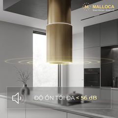 Máy hút mùi đảo 38cm Malloca Monogold K382G ảnh 5