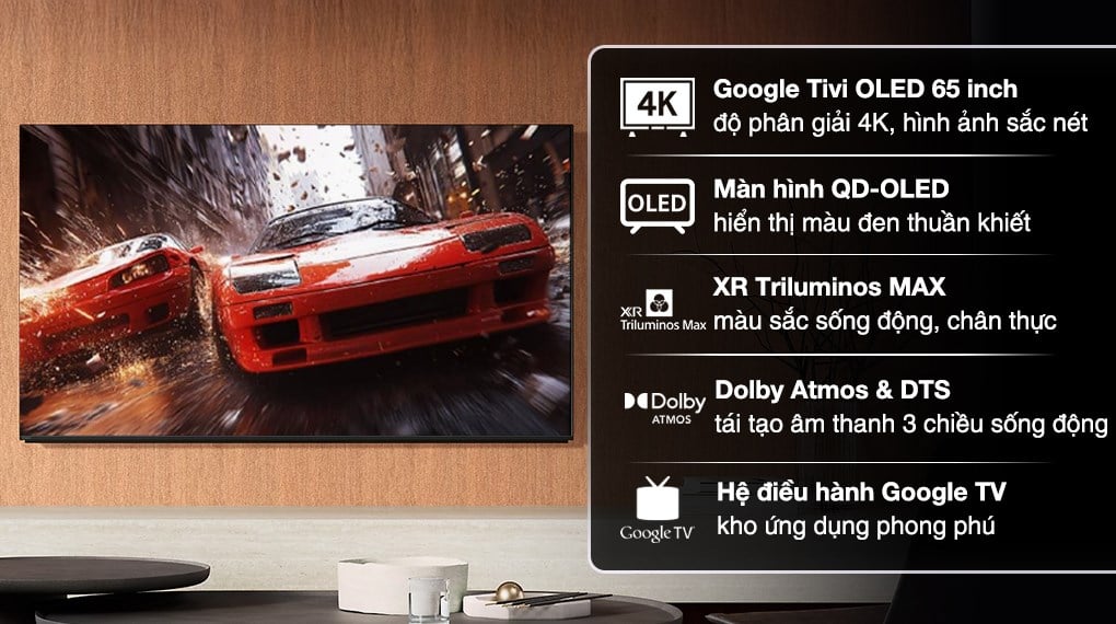 Tivi OLED Sony 4K 65 inch K-65XR80