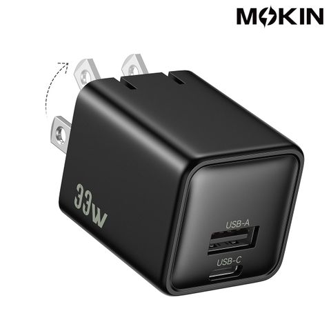 Củ Sạc Nhanh Mokin 33W (1C1A) Công Nghệ GaN III Cao Cấp (GP0363)