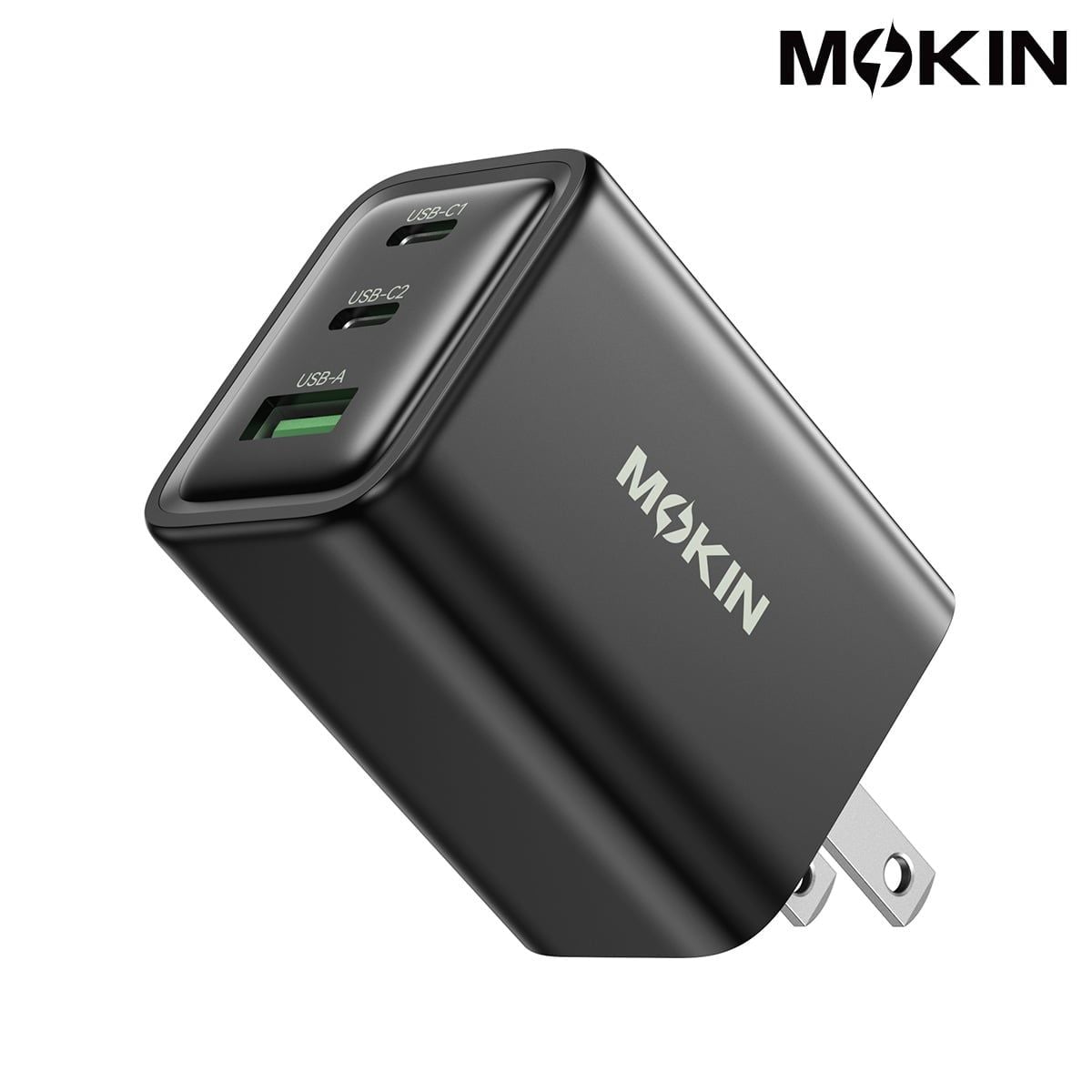 Củ sạc Mokin PD 65W 2C1A Đen (Black) GP0664