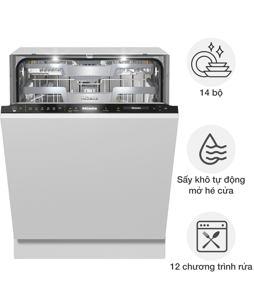 Máy rửa bát âm tủ Miele G7590 SCVi AutoDos
