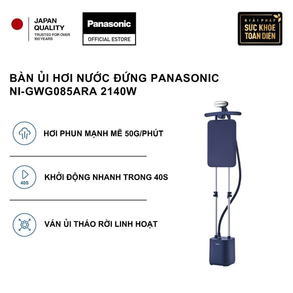 Bàn ủi hơi nước đứng Panasonic NI-GWG085ARA – ảnh 3