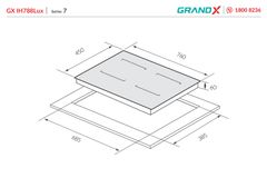 Bếp từ GX IH788LUX Series 7 ảnh 8