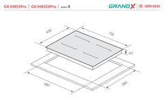 Bếp từ GX IH855Pro / IH855XPro Series 8 ảnh 9