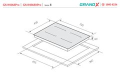 Bếp từ GX IH868Pro / GX IH868XPro Series 8 ảnh 8