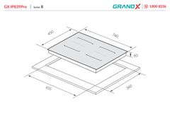 Bếp từ GX IP839Pro Series 8 ảnh 8
