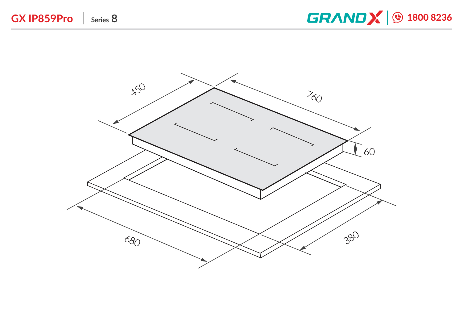 Bếp từ GX IP859Pro – ảnh 2