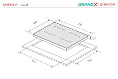 Bếp từ GX IP876JP ảnh 2