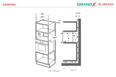 Lò vi sóng tích hợp lò nướng GX30MW5 ảnh 2