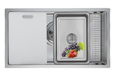 Chậu rửa bát GX6845V Volcano