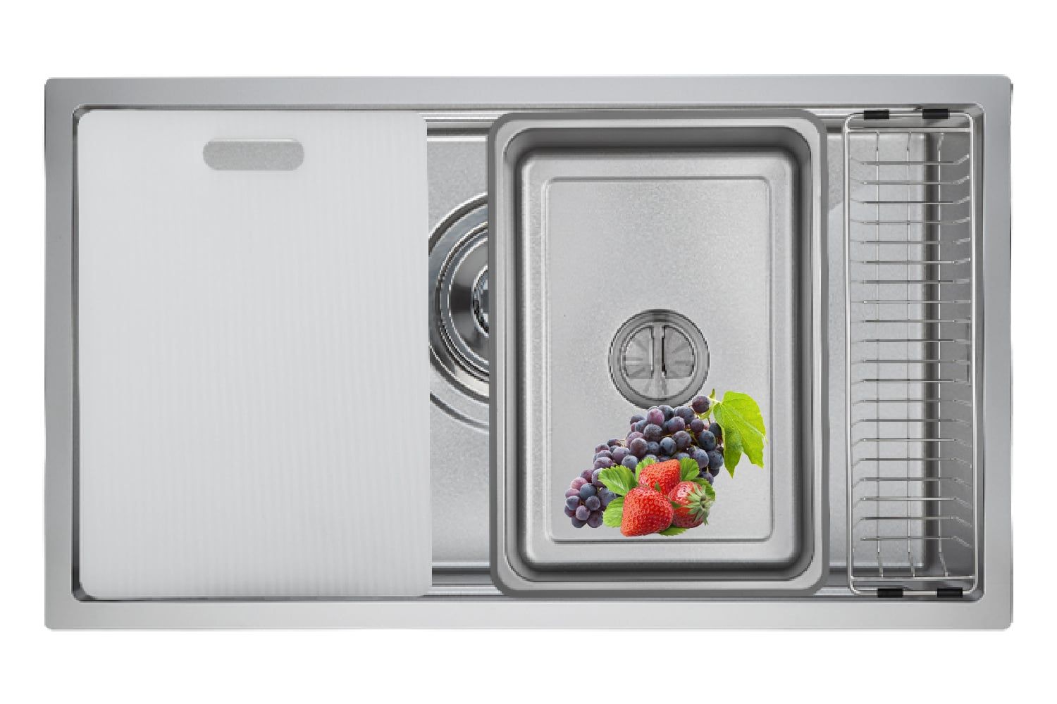 Chậu rửa bát GX6845V Volcano