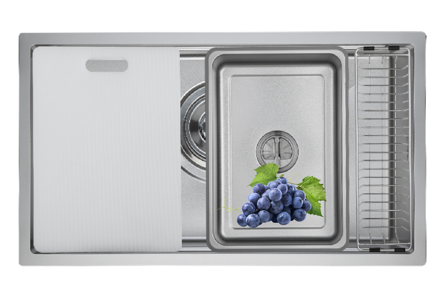 Chậu rửa bát GX7845V Volcano
