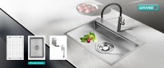 Chậu rửa bát GX7850J Hikari ảnh 3