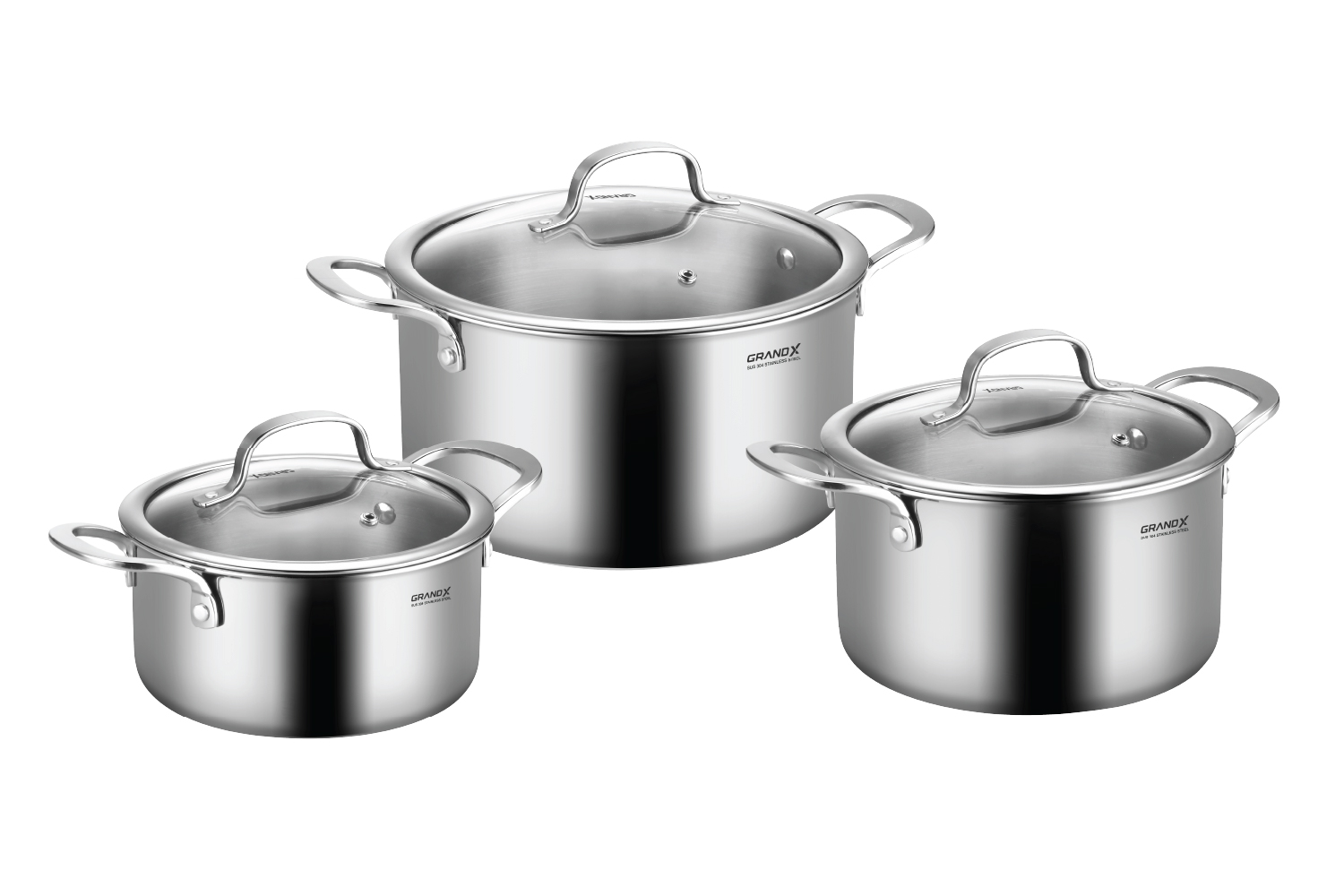 Bộ nồi cao cấp GX802 Elano