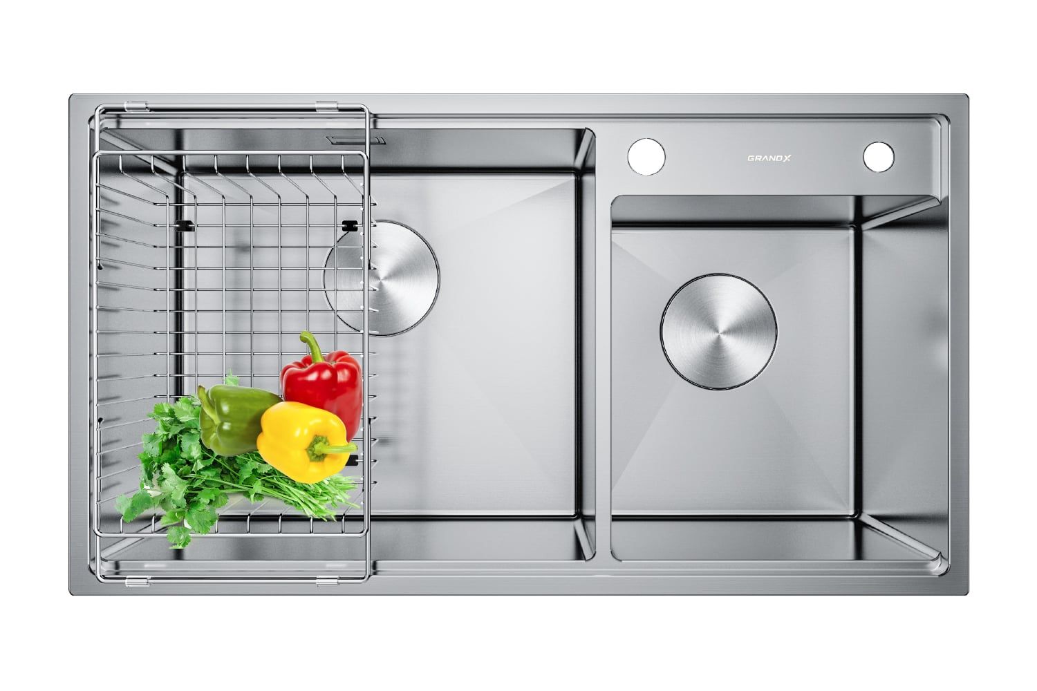 Chậu rửa bát GX8648DS smooth