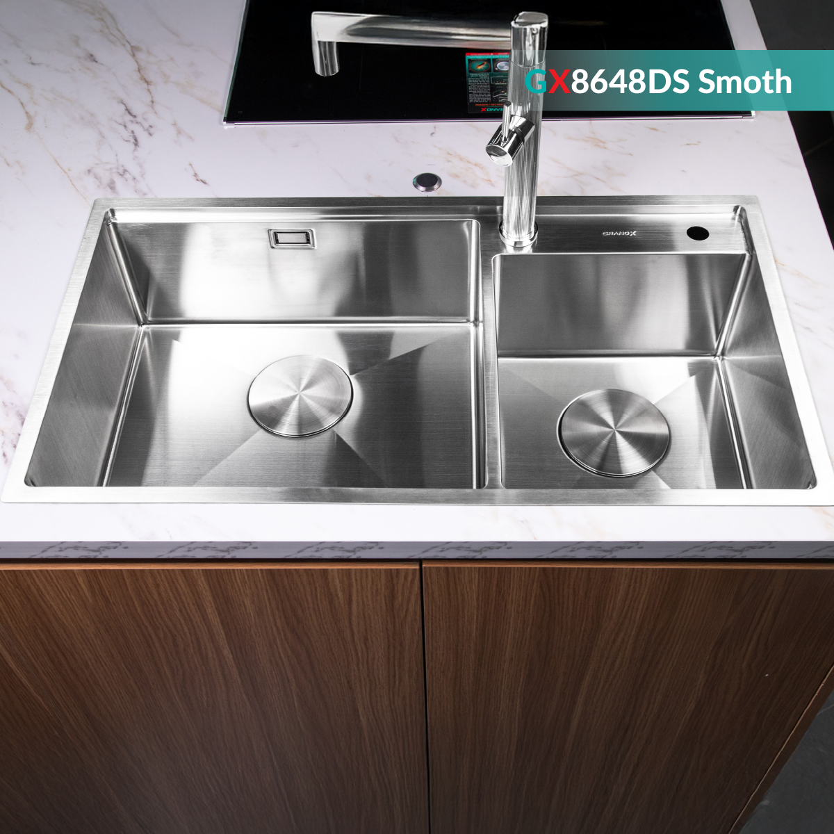 Chậu rửa bát GX8648DS smooth – ảnh 4