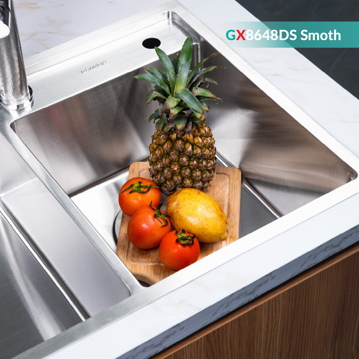 Chậu rửa bát GX8648DS smooth – ảnh 5