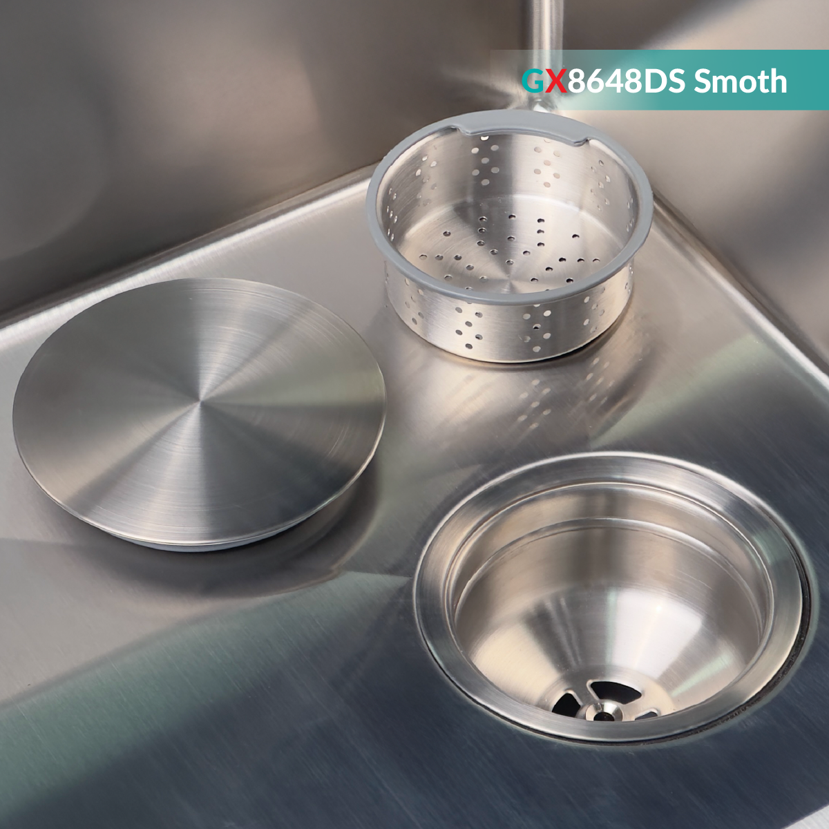 Chậu rửa bát GX8648DS smooth – ảnh 7