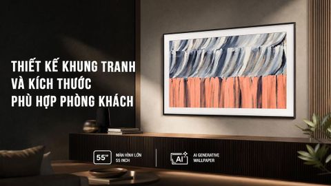 Tivi khung tranh The Frame Samsung 4K 55 inch QA55LS03HE