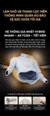 Máy sấy quần áo Xiaomi Mijia H100MJ103 2025 sấy 10kg Sấy Bơm Nhiệt ảnh 6