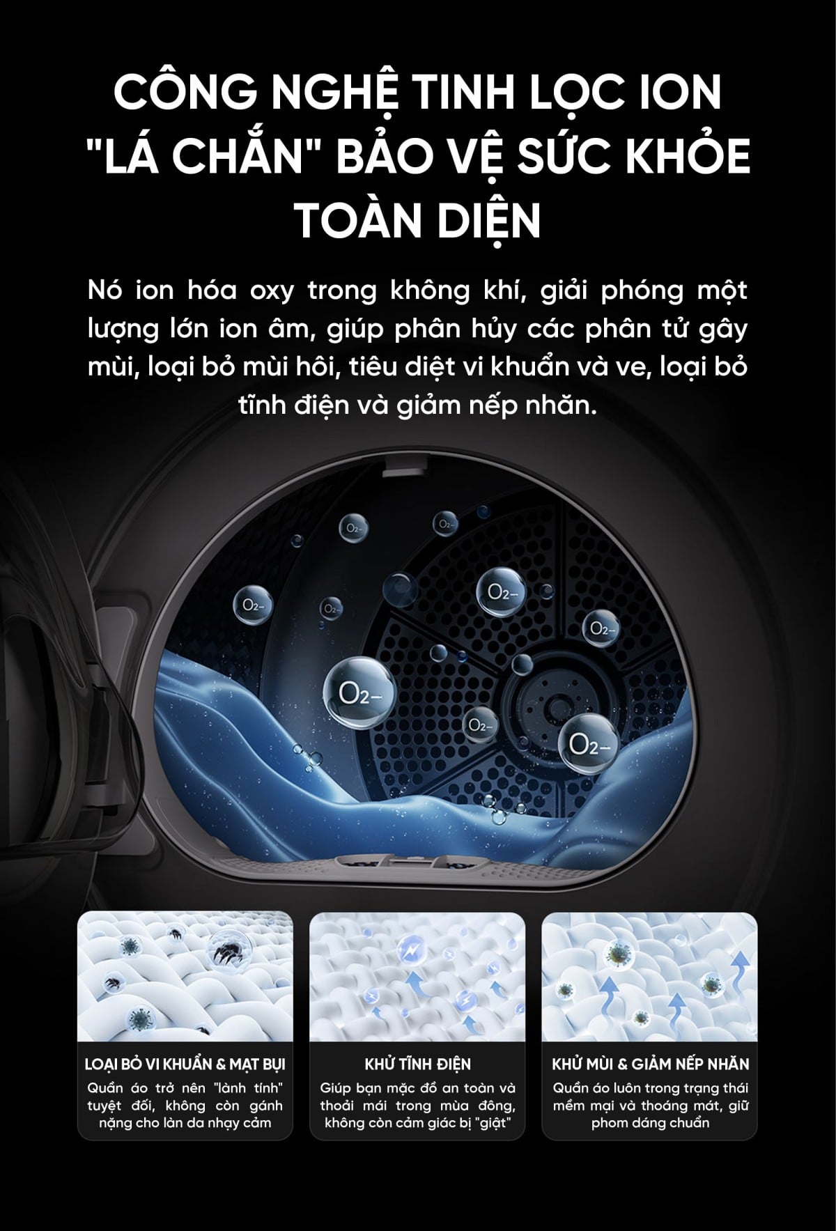 Máy sấy quần áo Xiaomi Mijia H100MJ103 2025 sấy 10kg Sấy Bơm Nhiệt – ảnh 7