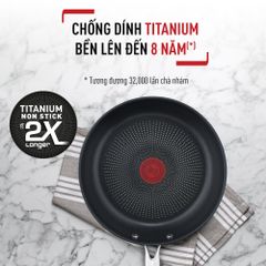 Chảo chiên Inox cao cấp Tefal Duetto Plus 24cm/26cm/28cm ảnh 5