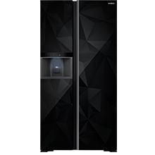 Tủ lạnh Hitachi Inverter 637 lít Side by Side HRSN9698ESICGDVN Kính kim cương