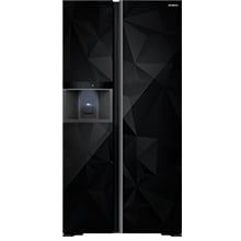 Tủ lạnh Hitachi Inverter 637 lít Side by Side HRSN9698ESICGDVN Kính kim cương