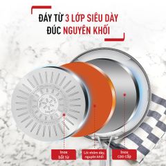 Chảo chiên Inox cao cấp Tefal Duetto Plus 24cm/26cm/28cm ảnh 6