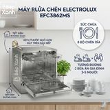  EFC3862MS | Máy Rửa Chén Electrolux 8 Bộ (Màu Bạc) - Công Nghệ AirDry 