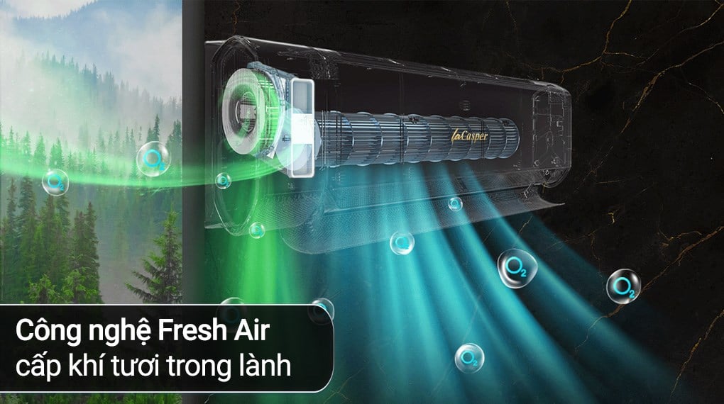 Máy lạnh 2 chiều Casper Inverter 1 HP XH-09IF35 – ảnh 3