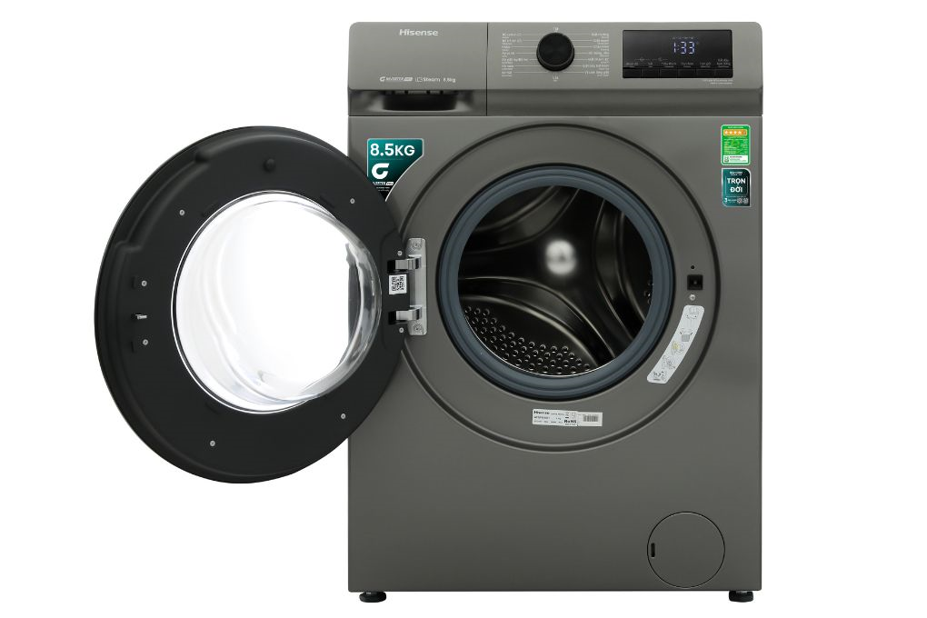 Máy giặt Hisense Inverter 8.5 kg WFQP8523BT – ảnh 2