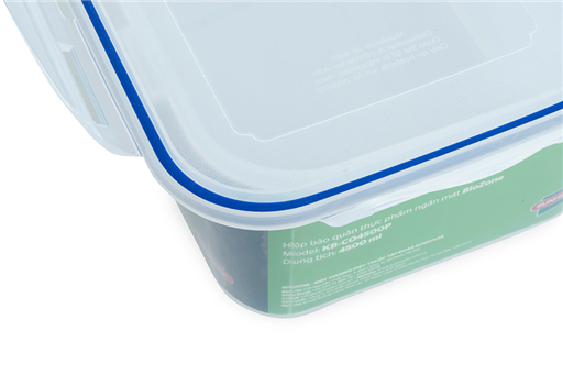 Hộp bảo quản thực phẩm ngăn mát biozone 4500ML KB-CO4500P – ảnh 4