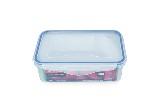 Hộp bảo quản thực phẩm ngăn mát biozone 980ML KB-CO980P – ảnh 2