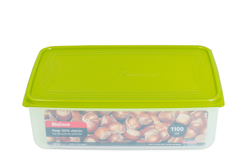 Hộp bảo quản thực phẩm khô biozone 1100ML KB-DR1100P