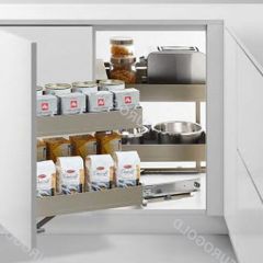 Giá góc liên hoàn Eurogold EUM102 - Nhôm sơn tĩnh điện, màu champagne gold, phải