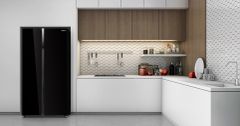 Tủ lạnh Hitachi Inverter 525 lít Side by Side HRSN9552DGBVN Kính đen ảnh 2