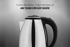Ấm siêu tốc inox 1.5L happy time HTD1055 ảnh 1