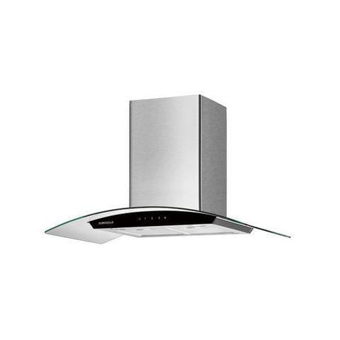 Máy hút mùi kính cong Eurogold EUH02190 - màu đen, 90cm