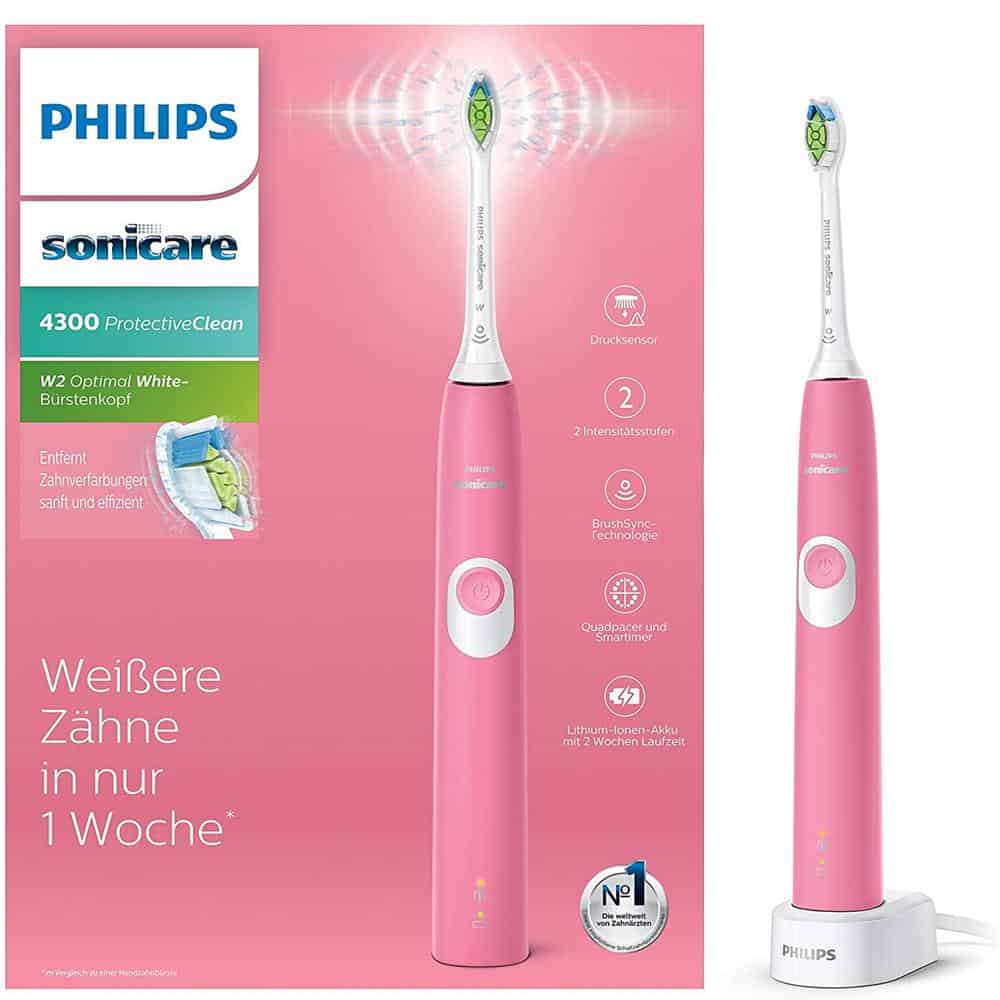 Bàn Chải Điện Philips Sonicare HX6805/28 – Màu Hồng