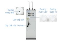 Máy lọc nước RO nóng nguội lạnh Hydrogen ion kiềm Kangaroo KGHC11A4 11 lõi ảnh 4
