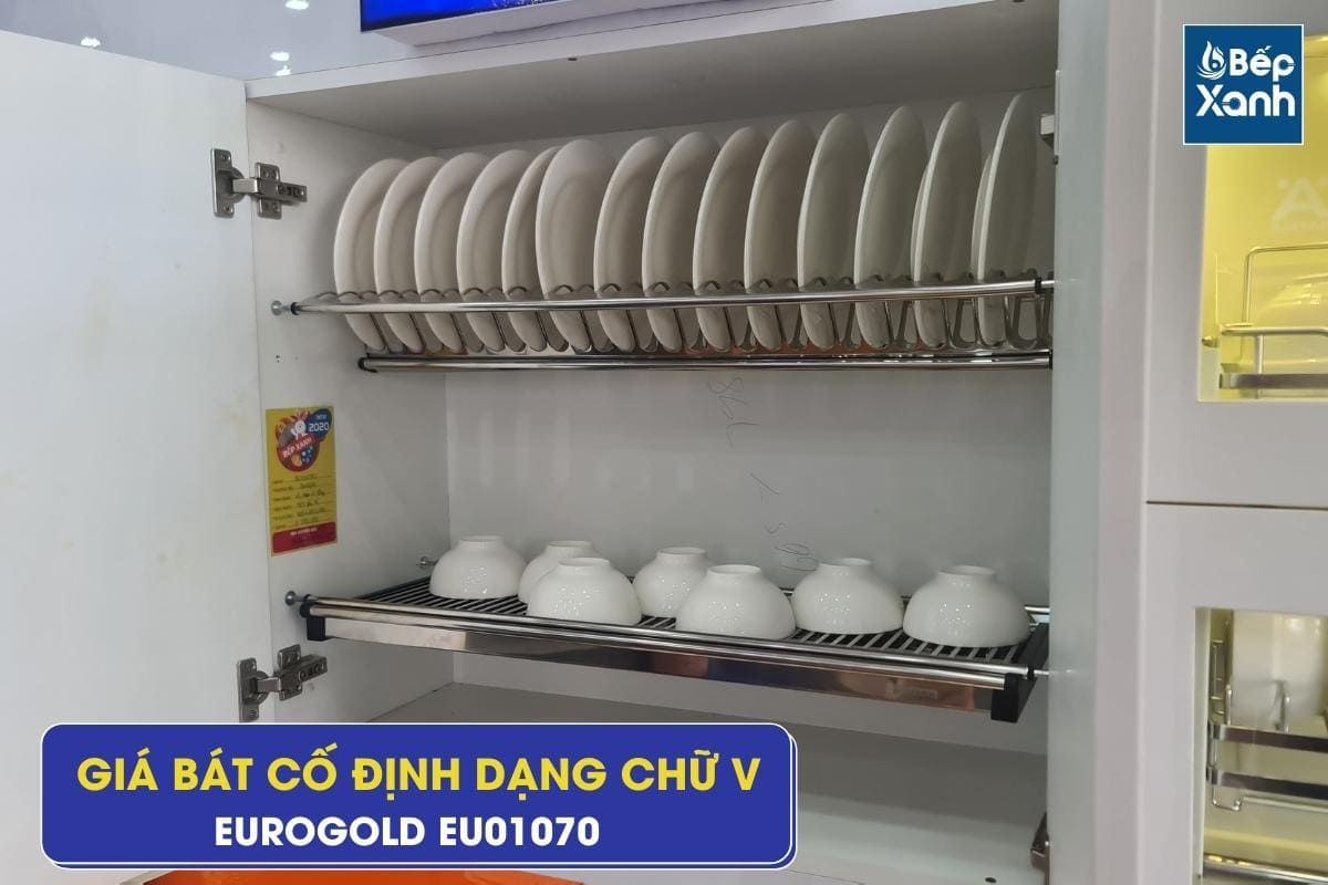 Giá bát cố định Eurogold EU01070 - Inox 201, 70cm