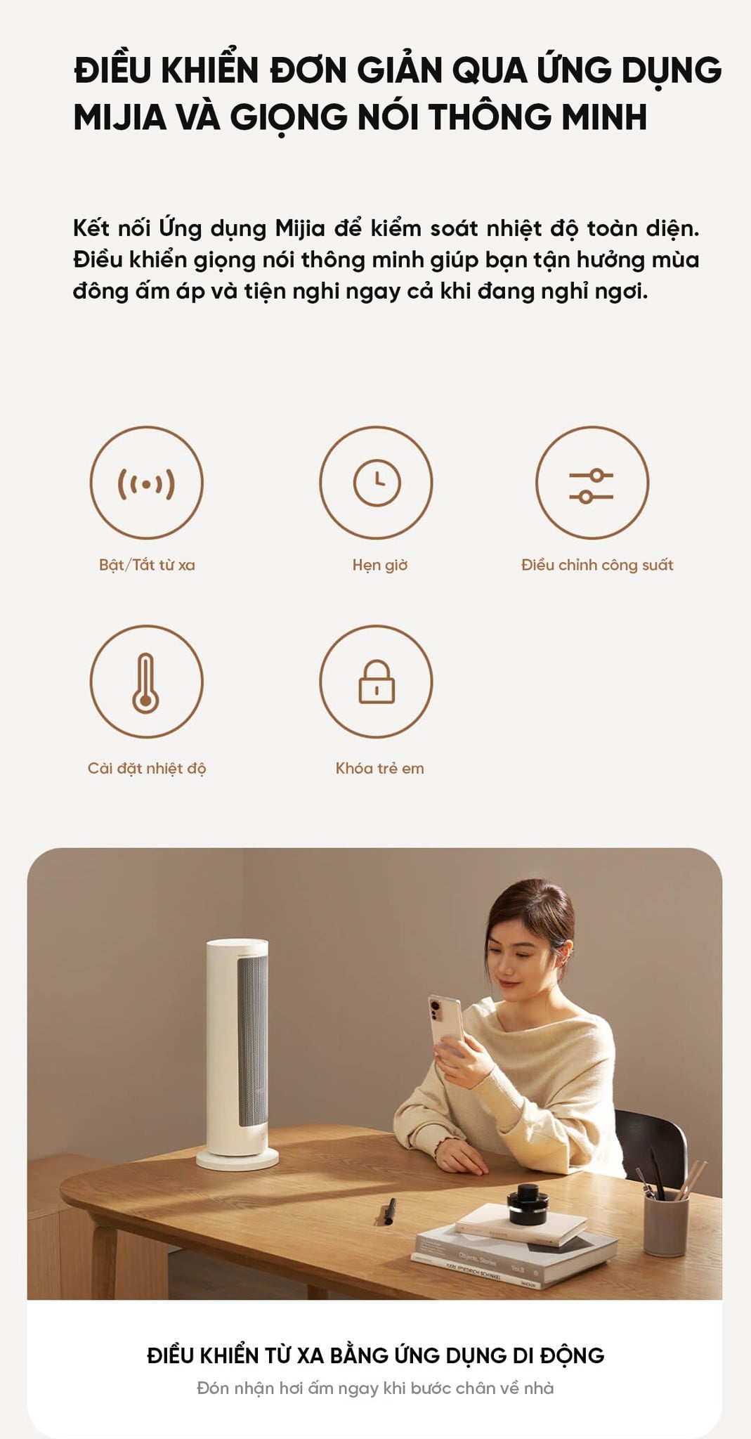 Máy sưởi Xiaomi Mijia LSNFJ04ZM – ảnh 4