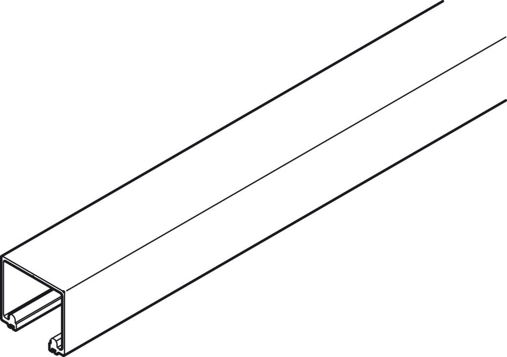 Ray Trượt Trên EndFold 4000mm Hafele 943.34.940