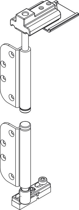 Bộ Trục Xoay Mộng Rời Hafele 943.34.004