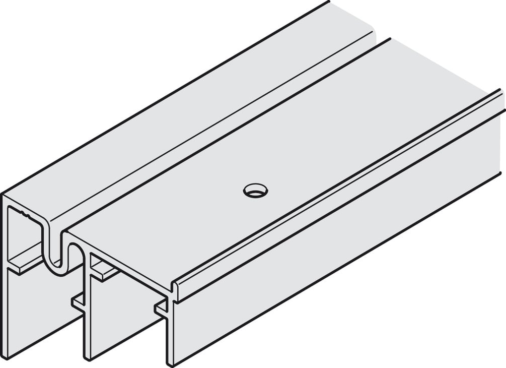 Ray Dẫn Hướng Dưới 2500mm Hafele 407.47.002 - Vì sao ray trượt quyết định chất lượng tủ? Ray Dẫn Hướng Dưới 2500mm Hafele 407.47.002 - Vì sao ray trượt quyết định chất lượng tủ?